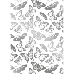 Gemini Foil Stamp Die -kuviolevy Beautiful Butterflies Background