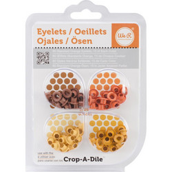 We R Eyelets Standard, sirkat, 60 kpl, oranssi