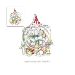 Polkadoodles Gift of Christmas Gnomes  -leimasin