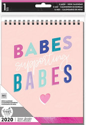 Mambi 2020 Spiral Desk Calendar - Encourager, pöytäkalenteri