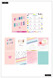 Mambi 2020 Spiral Desk Calendar - Encourager, pöytäkalenteri