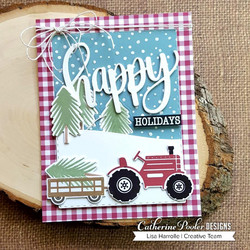 Catherine Pooler leimasinsetti Christmas Tree Farm