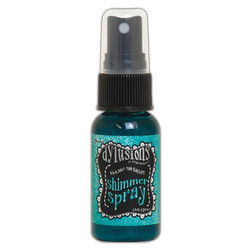 Dylusions Shimmer Spray -suihke, sävy Vibrant Turquoise