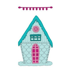 Heartfelt Creations Candy Cane Cottage -stanssisetti