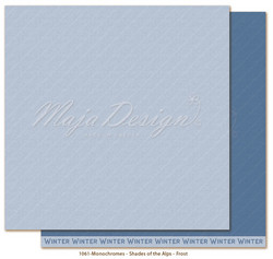 Maja Design Monochromes - Shades of the Alps skräppipaperi Frost