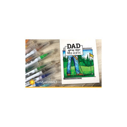 Colorado Craft Company leimasinsetti Lovely Legs - Tee-Rific Dad