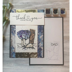 Colorado Craft Company leimasinsetti Lovely Legs - Daddy's Girl
