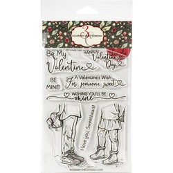 Colorado Craft Company leimasinsetti Lovely Legs - Be My Valentine
