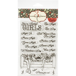 Colorado Craft Company leimasinsetti Lovely Legs - Girls Night In