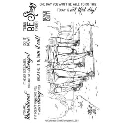 Colorado Craft Company leimasinsetti Lovely Legs - Runsational