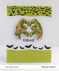 Whimsy Stamps Zombie-Licious -leimasinsetti