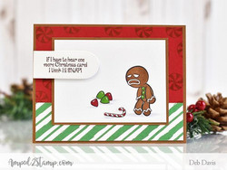 Whimsy Stamps GingerSnaps! -leimasinsetti