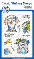 Whimsy Stamps Create Magic -leimasinsetti