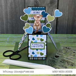 Whimsy Stamps Adorable Otters -stanssisetti