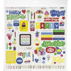 PhotoPlay Confetti -paperipakkaus, 12