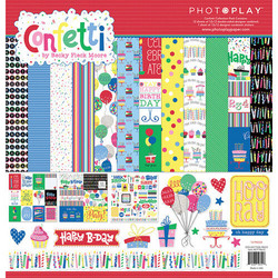 PhotoPlay Confetti -paperipakkaus, 12