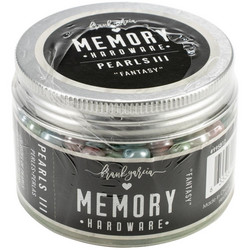 Prima Marketing Memory Hardware Glass Pearls -helmet, Fantasy