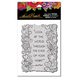 Stampendous Laurel Burch leimasin Heart View