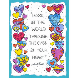 Stampendous Laurel Burch leimasin Heart View