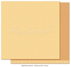 Maja Design Monochromes - Shades of Café skräppipaperi Honey