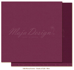 Maja Design Monochromes - Shades of Café skräppipaperi Wine