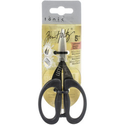 Tim Holtz Non-Stick Micro Serrated Mini Snips -sakset, 5