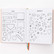 Paper Poetry Bullet Diary kalenteri, hardcover, Go For It