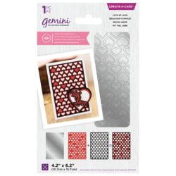 Gemini Double-Sided Create-A-Card stanssi Lots of Love