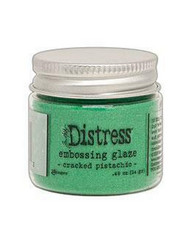 Tim Holtz Distress Embossing Glaze -jauhe, sävy Cracked Pistachio