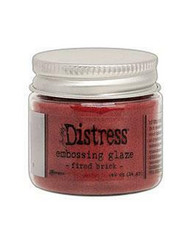Tim Holtz Distress Embossing Glaze -jauhe, sävy Fired Brick