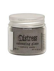 Tim Holtz Distress Embossing Glaze -jauhe, sävy Hickory Smoke