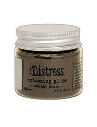 Tim Holtz Distress Embossing Glaze -jauhe, sävy Walnut Stain