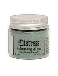 Tim Holtz Distress Embossing Glaze -jauhe, sävy Weathered Wood