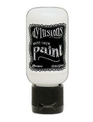 Dylusions Flip Cap -akryylimaali, sävy White Linen