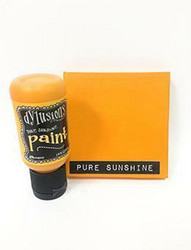 Dylusions Flip Cap -akryylimaali, sävy Pure Sunshine