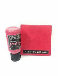 Dylusions Flip Cap -akryylimaali, sävy Pink Flamingo