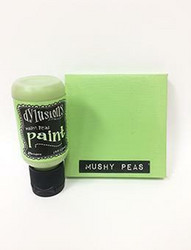 Dylusions Flip Cap -akryylimaali, sävy Mushy Peas