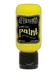 Dylusions Flip Cap -akryylimaali, sävy Lemon Zest