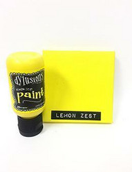 Dylusions Flip Cap -akryylimaali, sävy Lemon Zest