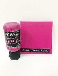Dylusions Flip Cap -akryylimaali, sävy Bubblegum Pink