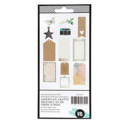Vicki Boutin Let's Wander Tags & Journaling Pieces -leikekuvat