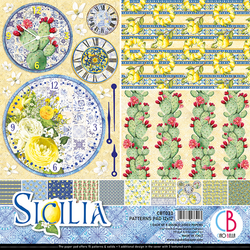 Ciao Bella Patterns Pad paperipakkaus Sicilia, 12