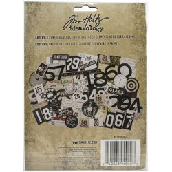 Tim Holtz Idea-Ology Layers -leikekuvat Urban, 65 kpl