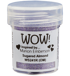 Wow! Embossing Glitters -kohojauhe, sävy Sugared Almond by Marion Emberson, Regular (OM)