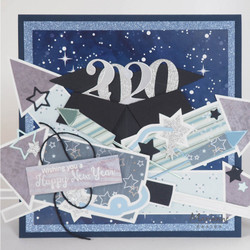 Marianne Design sapluuna Fireworks By Marleen