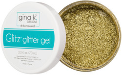 Gina K Designs Glitz Glitter Gel, sävy Gold