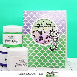 Picket Fence Paper Glaze, sävy Leaf Green
