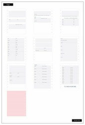 Mambi Classic Planner -kalenteri, Wedding Plans
