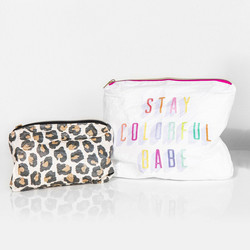 Mambi Flexible Pouch, Stay Colorful -pussukat, 2 kpl