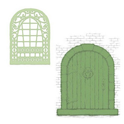 Heartfelt Creations French Doorway -stanssisetti